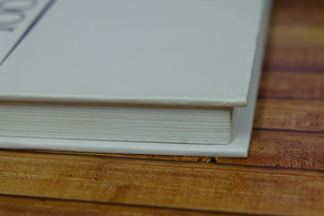ตัวอย่าง Photobook แกน PVC สีขาว 1.0 มม.