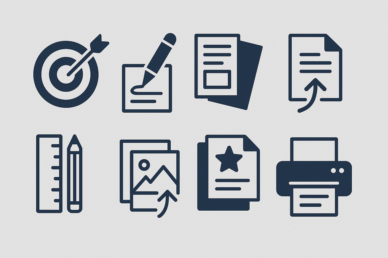 เตรียมเนื้อหา ออกแบบ เลือกขนาดกระดาษ สำหรับ สั่งผลิตใบปลิว