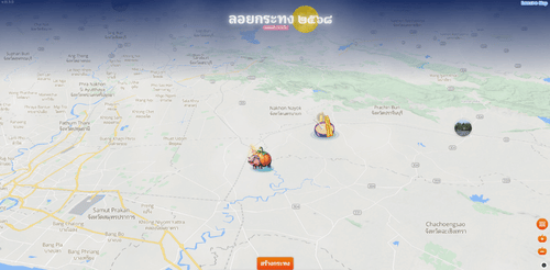 แพลตฟอร์มแผนที่ออนไลน์ชื่อดังของไทยเปิดให้ผู้ใช้ “เลือกจุดปล่อยกระทงบนแผนที่จริง” จุดเด่น: ผู้ใช้สามารถเห็นกระทงของตนบนแผนที่ร่วมกับผู้ลอยคนอื่นทั่วประเทศ — สร้างความรู้สึกมีส่วนร่วมในระดับชาติ