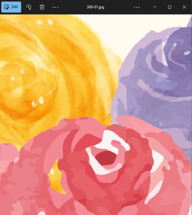 ตัวอย่าง 300 DPI ขยายยังคม  ภาพเนียนเหมือนต้นฉบับ  สีสวย ละเอียด  ตัวอักษรคมชัด  เหมาะสำหรับพิมพ์จริงทุกรูปแบบ